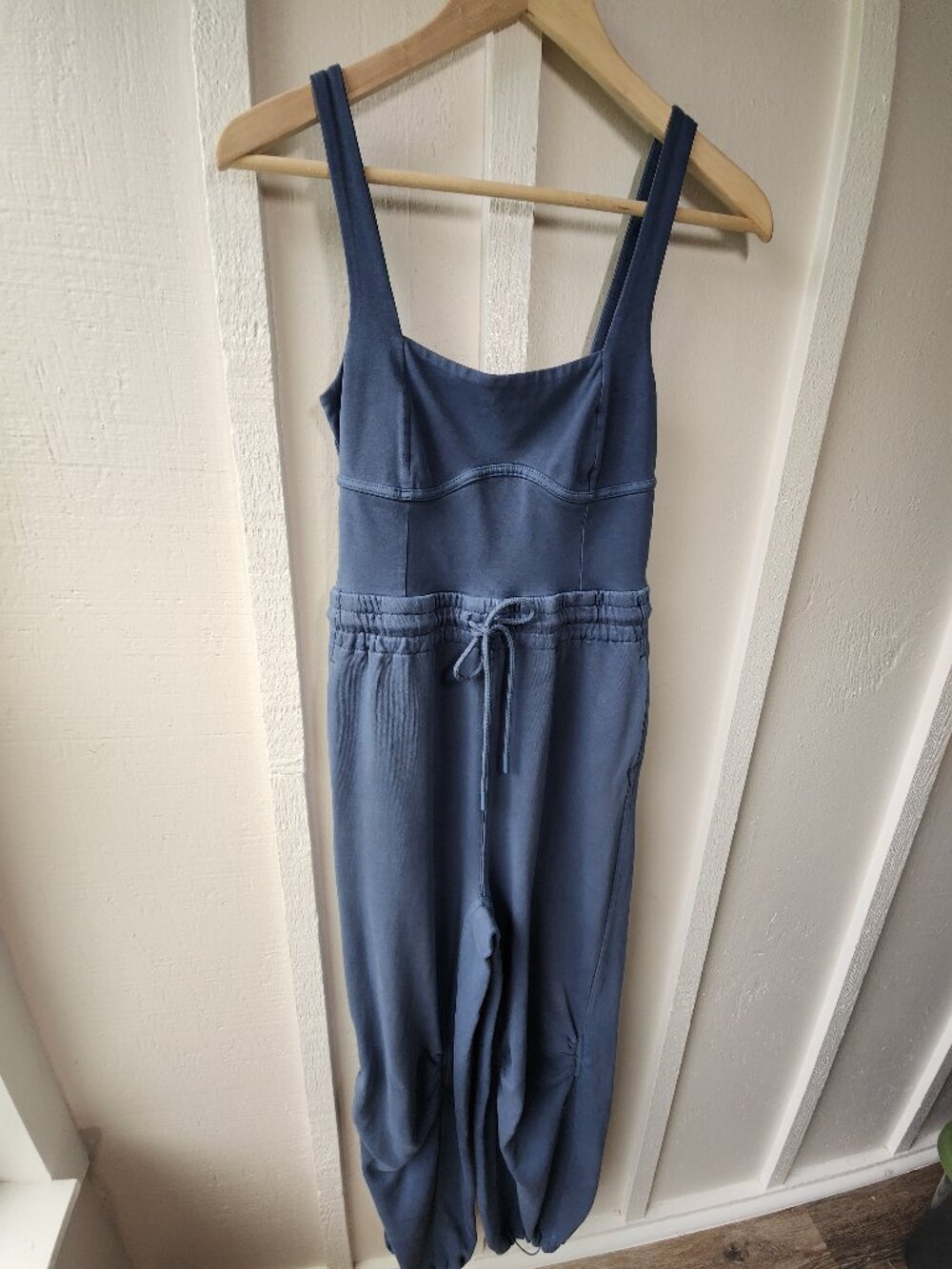 Free People Inbound Onesie Midnight Navy Romper Size XS - Picture 2 of 16